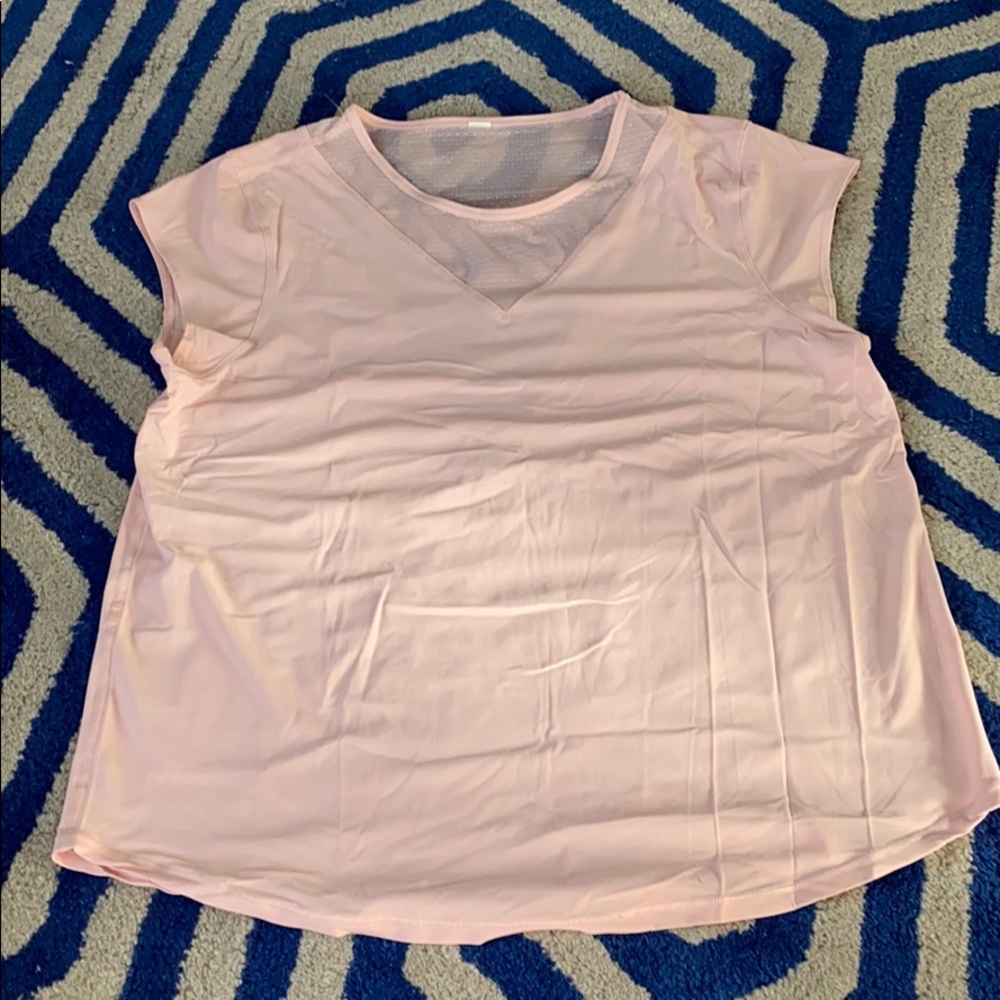 Lululemon mesh shirt
